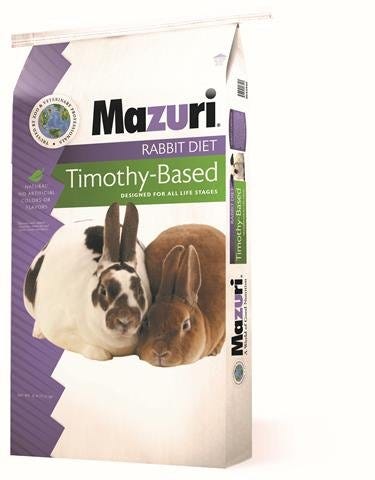 Mazuri timothy based rabbit diet clearance