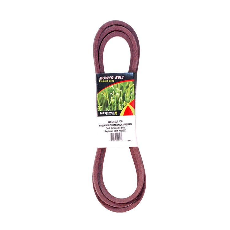 MaxPower V Belt Deck 429636 1 2 in. x 101 13 32 in. fits Craftsman