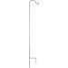 Shepherd's Hook Single 48 in. Black