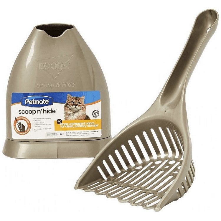 Petmate scoop n hide outlet