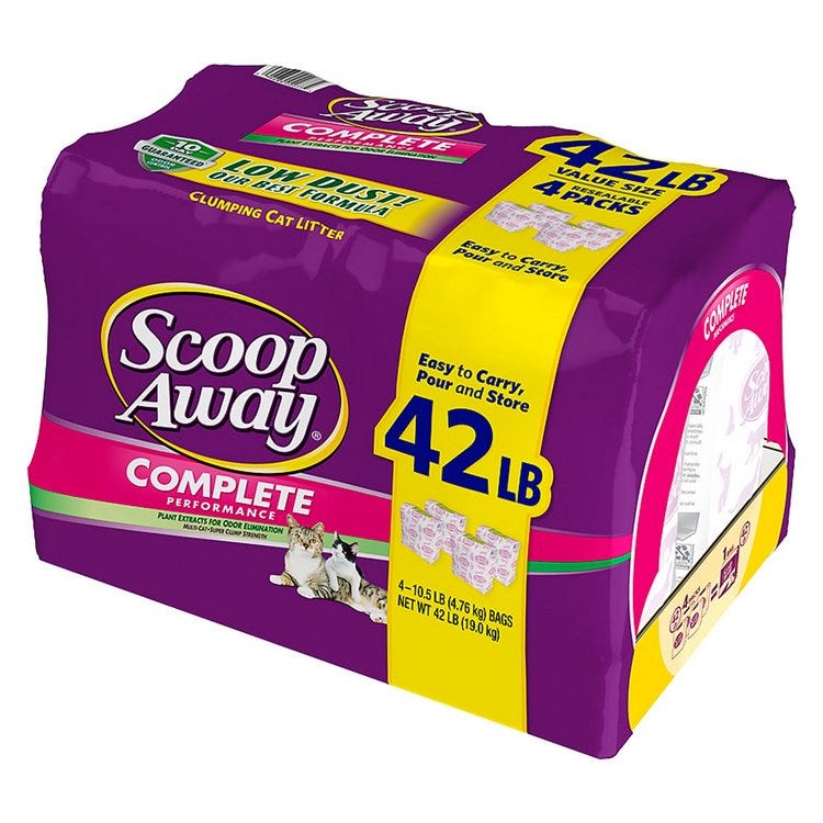 Scoop away 4 pack online
