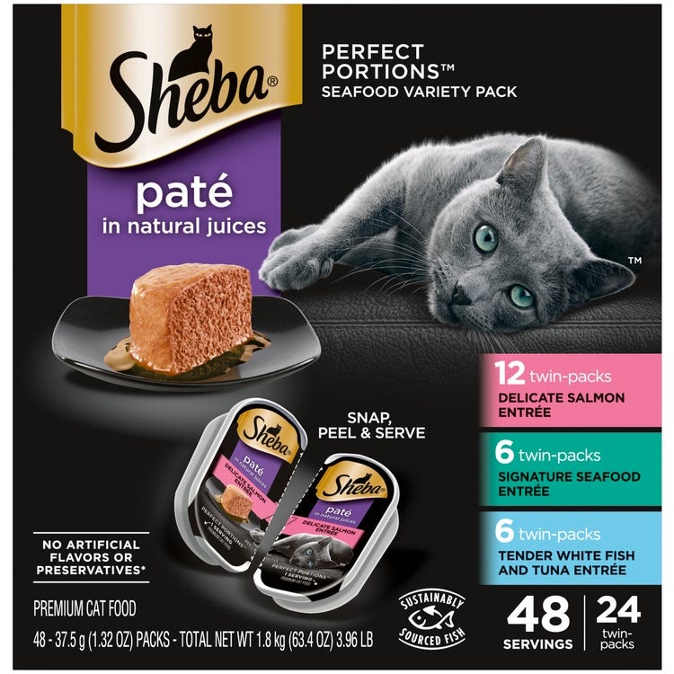 Sheba premium cat food on sale