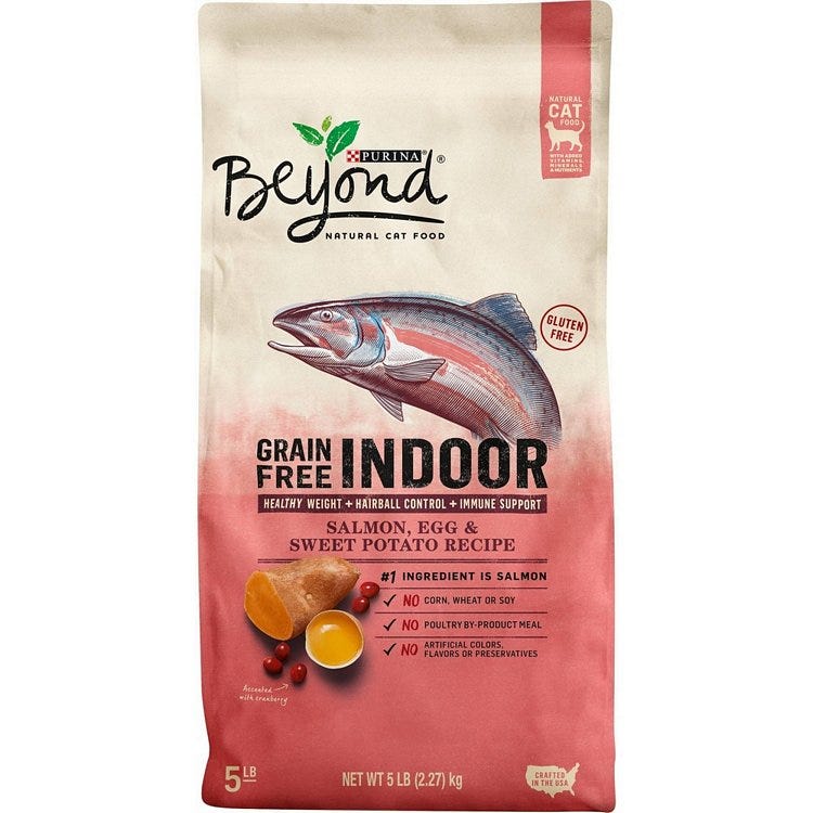 Beyond indoor cat food discount