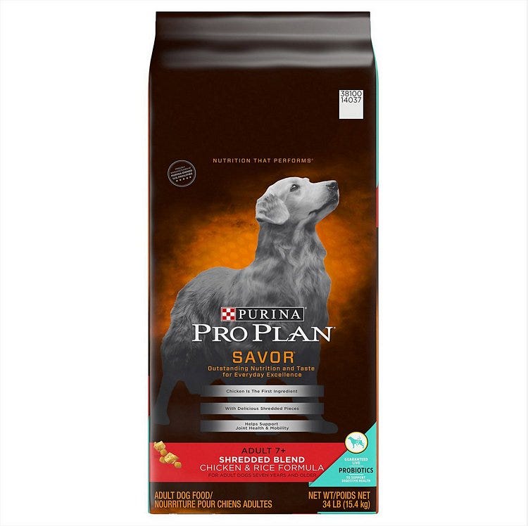 Purina pro plan puppy 2025 chicken and rice 34 lb