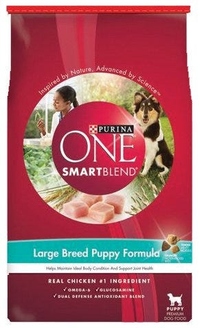 Purina one dog food for puppies hot sale