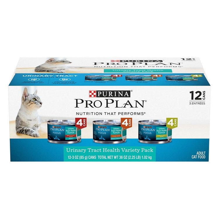 Pro plan cat urinary sales