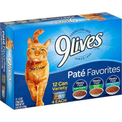 9 lives cat food discount