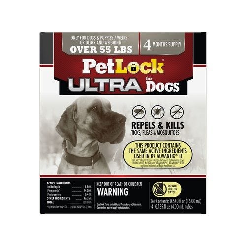 Petlock flea and tick spray outlet