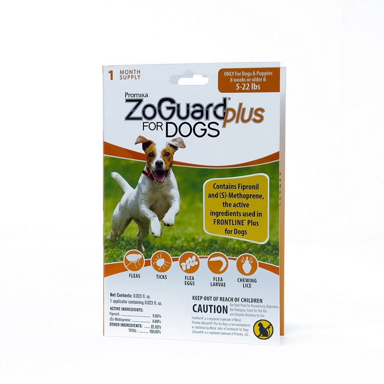 Flea medicine for outlet puppies under 5 pounds