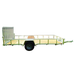 BNM Trailers Hand-Welded Trailer Low Side Utility 82 in. x 14 ft.
