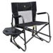 GCI XL Freestyle Rocker with Side Table Black
