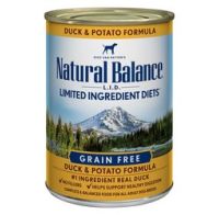 Natural Balance Limited Ingredient Diet Dog Food Grain Free 13.2 oz. Can Duck/Sweet Potato