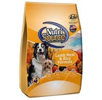 Nutrisource Dog Food 30 lb. Bag Lamb Meal/Rice