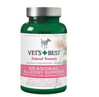 Vets Best Dog Supplement Seasonal Allergy Support 60 Count