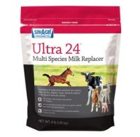 sav-A-caf Ultra 24 Multi Species Milk Replacer Powder 24% Protein 4 lb. Bag