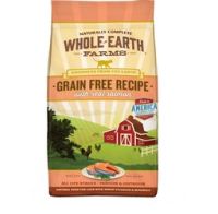 Merrick Whole Earth Farms Cat Food Grain Free All Life Stages 5 lb. Bag Salmon