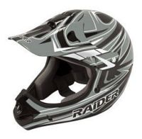 Raider Helmet MX Adult Extra Large Gray