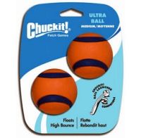 Chuckit! Dog Toy Ultra Ball Medium 2 Pack