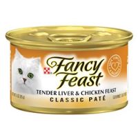 Fancy Feast Cat Food 3 oz. Chicken/Liver