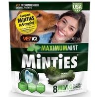 Minties Dog Dental Treat 6.4 oz. Mint Medium/Large