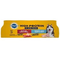 Pedigree High Protein Dog Food Can Variety Multi Pack 12 Pack