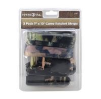 Whitetail Ratchet Strap Camouflage 1 in. x 10 ft. 2 Pack