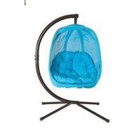 Flowerhouse Egg Chair Large Blue