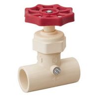 Stop and Waste Valve with Drain Cap 1/2 in. CPVC