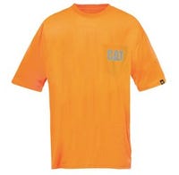 CAT Trademark Logo Men's Short Sleeve Pocket T-Shirt