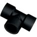 Green Leaf Tee Pipe Fitting 3/4 in. FPT with 1/4 in. FPT Gauge Port