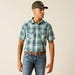 Ariat Harrington Men's Short Sleeve Button Up Shirt Retro Fit