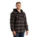Family Farm & Home Men's Hooded Shirt Jacket Quilted