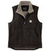 Carhartt Men's Mockneck Vest Loose Fit Sherpa Lined Washed Duck