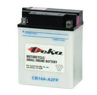 Deka High Performance Power Sports High Performance Battery with Acid Pack 14-AA2