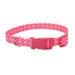 Coastal Pet Pet Attire Styles Dog Collar Adjustable Polka Dot 3/8 in. x 8 in. - 12 in.