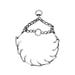 Coastal Pet Titan Dog Collar Pinch Training 2.0 mm Chrome 14 in.