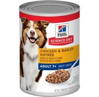 Hill's Science Diet Dog Food Senior 13 oz. Chicken/Barley Entree