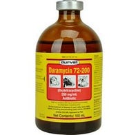 Durvet Duramycin 72-200 Antibiotic Oxytetracycline 100 ml