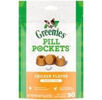 Greenies Pill Pockets Dog Dental Treat for Tablets 3.2 oz. Chicken