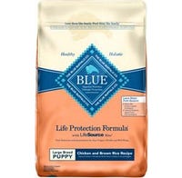 Blue Buffalo Life Protection Dog Food Puppy Large Breed 30 lb. Bag Chicken/Brown Rice
