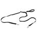 Coastal Pet Double Walking System Dog Leash Adjustable Black 1 in. x 4 ft.