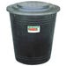 Drum with Lid 13 gal. Rubber