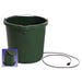 Farm Innovators Heated Bucket Flat Back 5 gal. 60 Watt Plastic