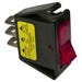 Rocker Switch Illuminated Red