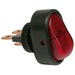 Rocker Switch Oblong Illuminated Red