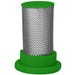 Green Leaf Nozzle Filter with Check Valve 100 Mesh 6 Pack Stainless