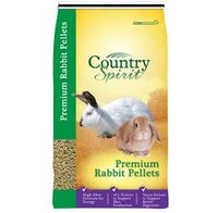 Country Spirit Rabbit Feed Pellets 16% Protein 20 lb. Bag