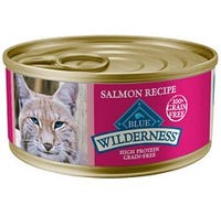 Blue Buffalo Cat Food 5.5 oz. Can Wilderness Salmon