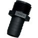 Green Leaf Adaptor Garden Hose Fitting 3/8 in. Barb