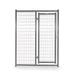 Tarter Kennel Panel with Door 6 ft. x 5 ft. Gray